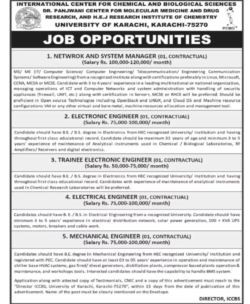 university of karachi